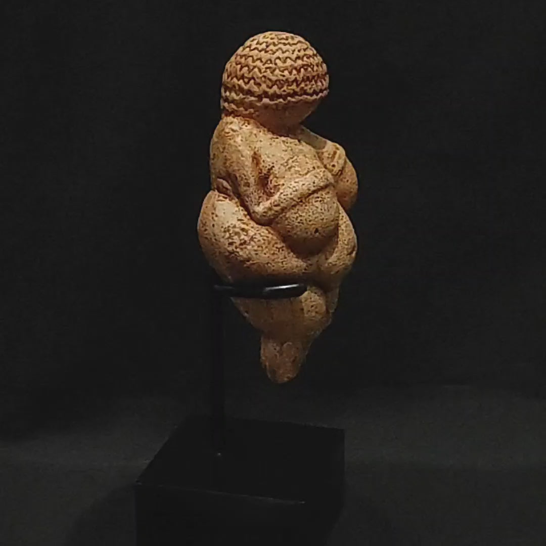 
Stone-Like Finish with Detailed Texture: The Venus of Willendorf is not only a visual masterpiece but also a tactile one. Its stone-like texture mimics the appearance and feel of the original, creating a solid, durable replica that captures the authenticity of the prehistoric artwork.